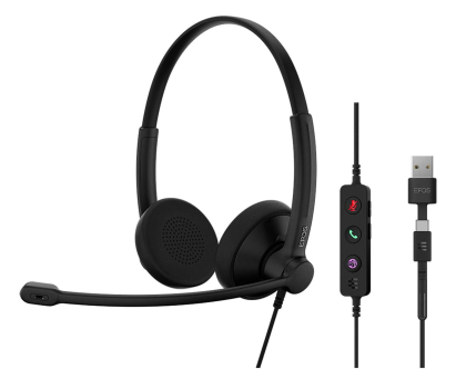 Słuchawka EPOS IMPACT 100 MS Stereo USB-C+A 1001421